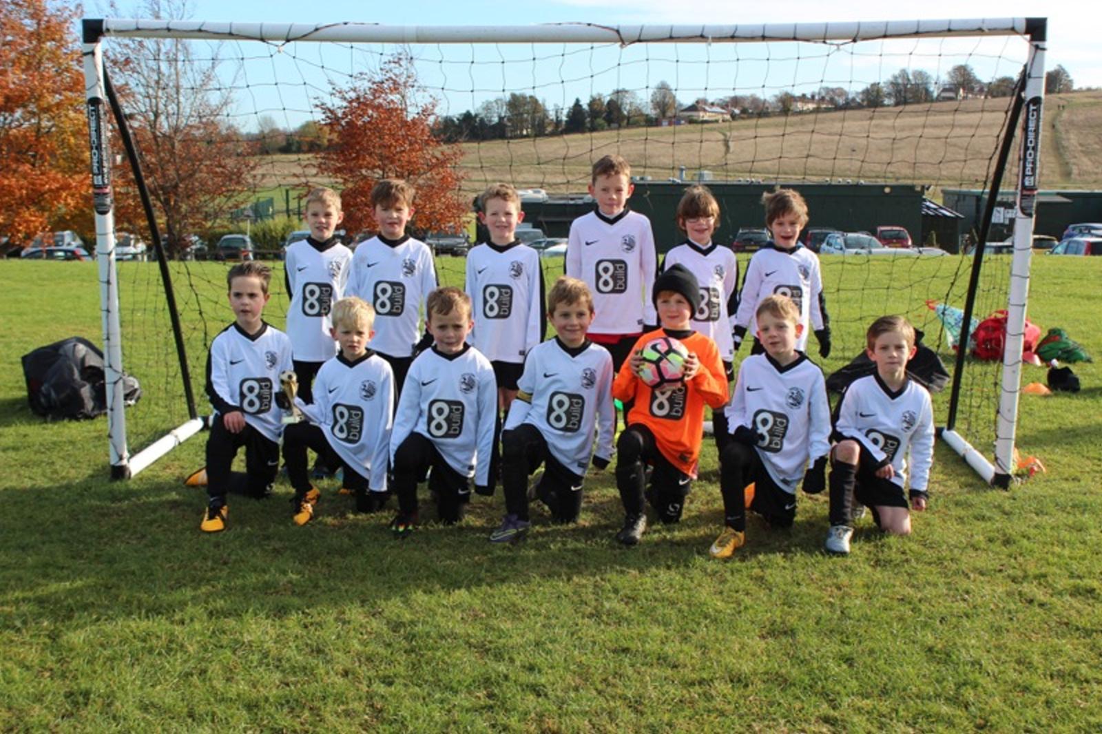 The Under 8's team